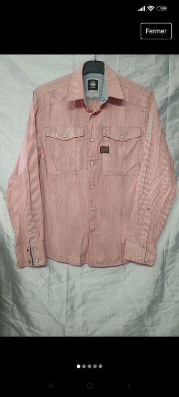 Chemise G Star t 38 homme