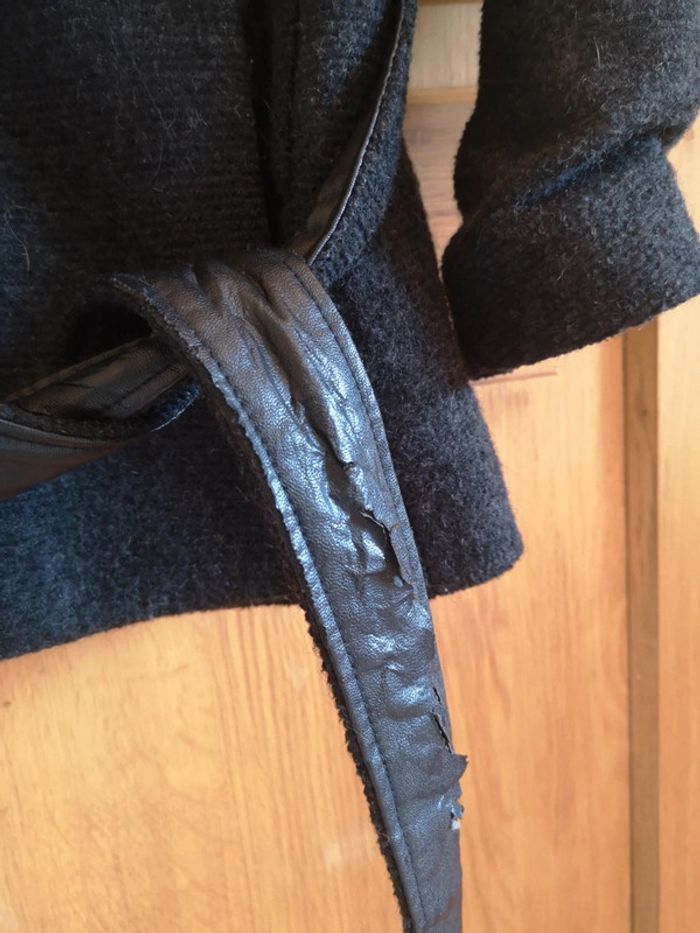 Manteau d'hiver Only en gris foncé Xs - photo numéro 4