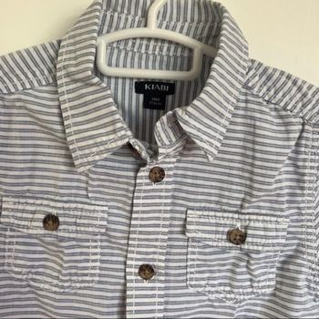 Chemise à rayure manche courte