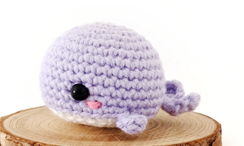 🐳🧶 Petite Baleine au Crochet – Fait Main & Personnalisable ✨