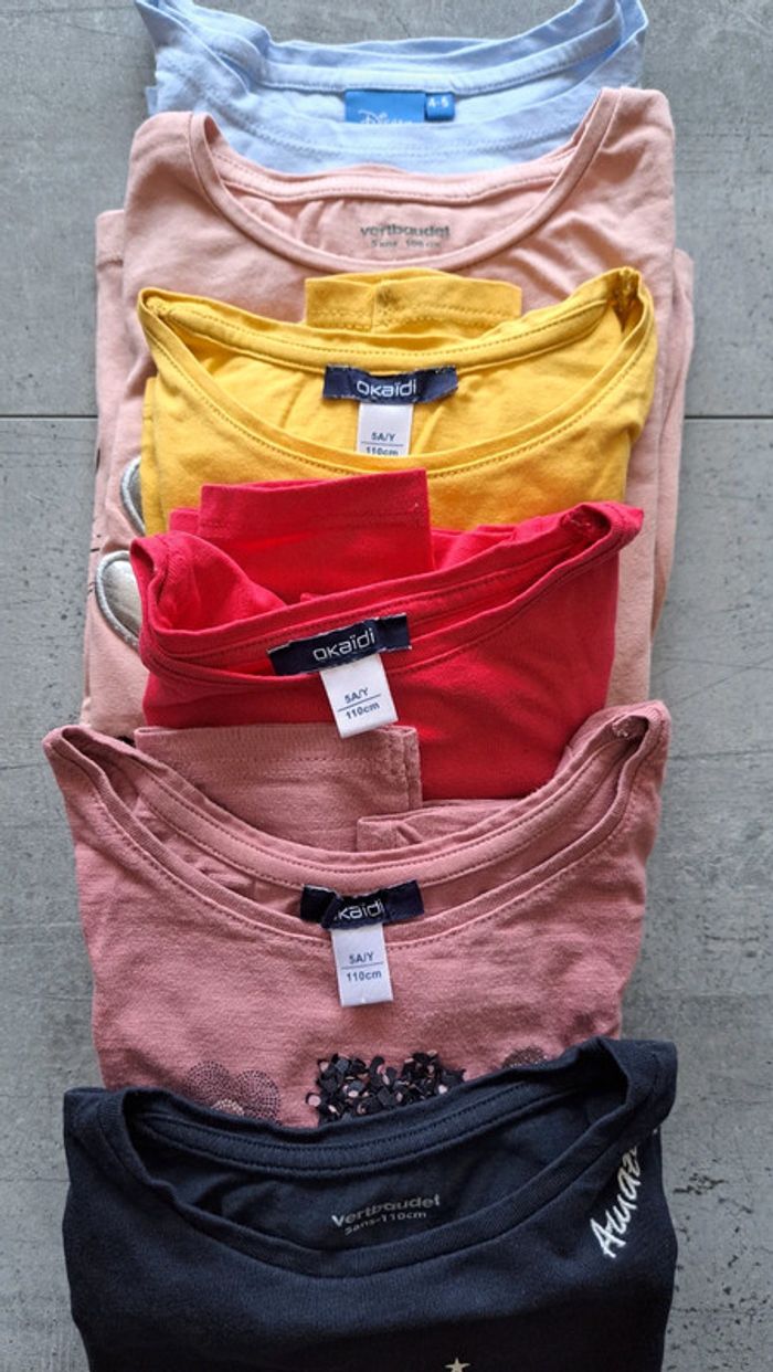 Lot tee-shirts ML 5 ans - photo numéro 8
