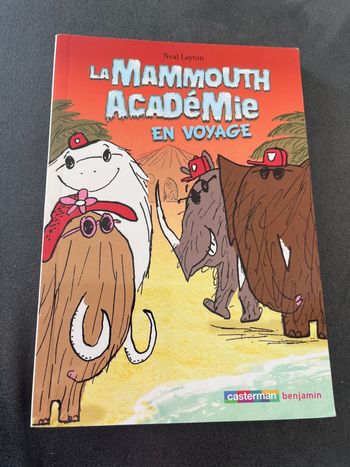 Roman enfant  la mammouth académie en voyage
