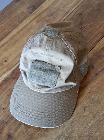 Casquette enfant respirant beige militaire