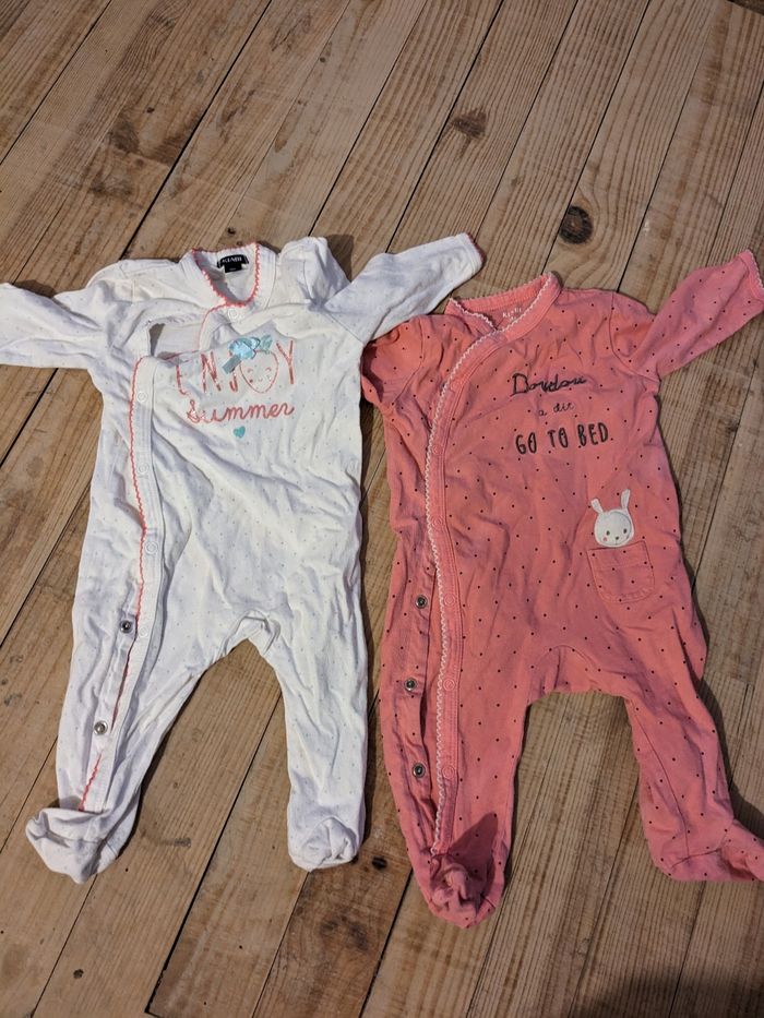 Lot pyjama 6 mois