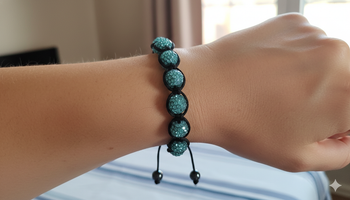 shambala pierre bleu réglable