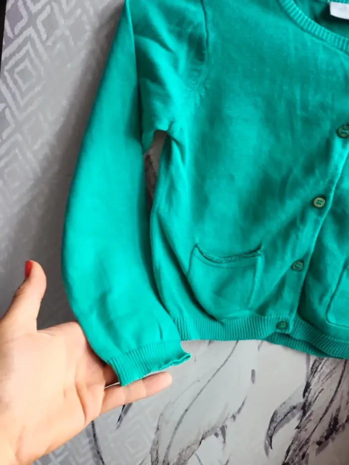 Gilet vert 5/6ans - photo numéro 6