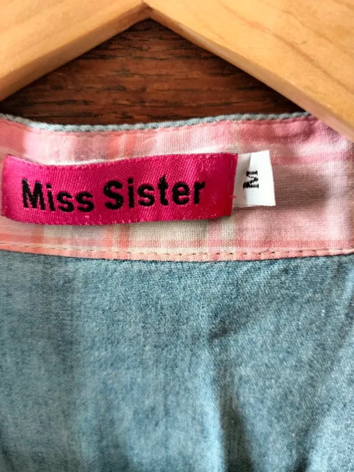 Chemise en jean avec paillettes - photo numéro 6