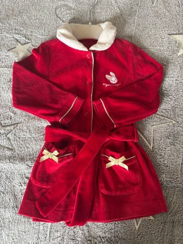 Robe de chambre Noël fille 98 cm sergent major