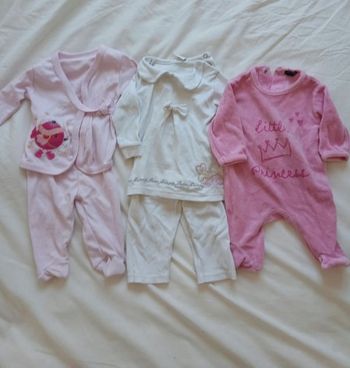 Lot de 3 pyjamas