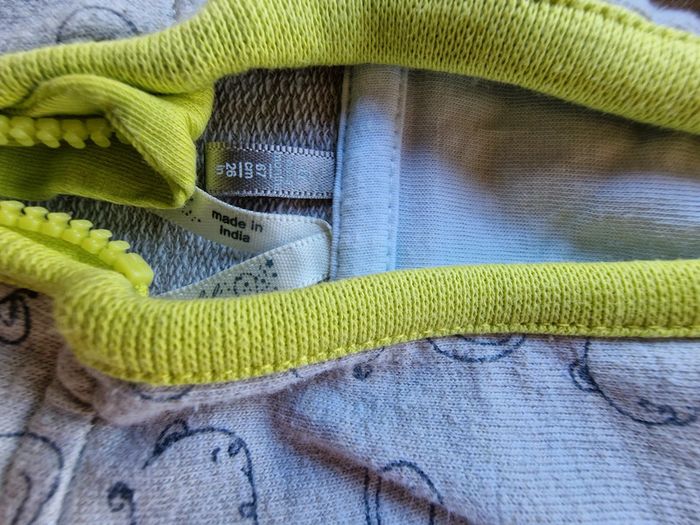 Combinaison avec capuche oreilles - taille 6 mois - Orchestra - photo numéro 4