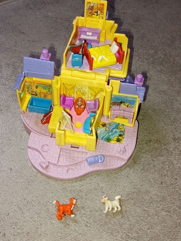Polly pocket Disney vintage les Aristochats, the aristocats 1996 - photo numéro 2