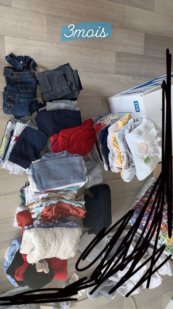 Gros lots de vêtements garçon 95 vêtements