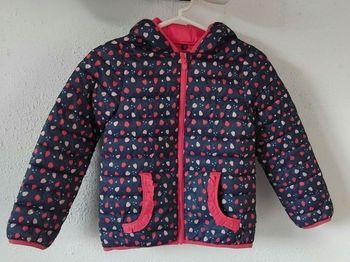 Doudoune Blouson Fraises 8 ans Fille Mi-saison Sergent Major 🍓