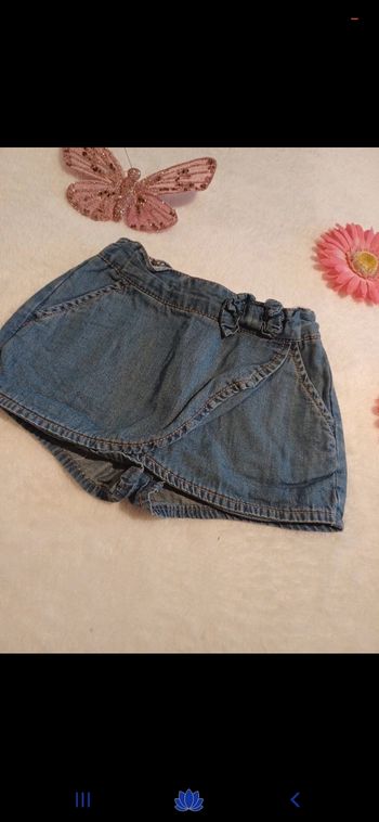 Short bébé taille 6 mois