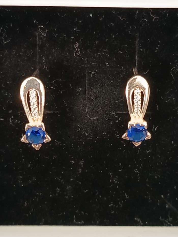 Boucles d'oreilles en argent. - photo numéro 3