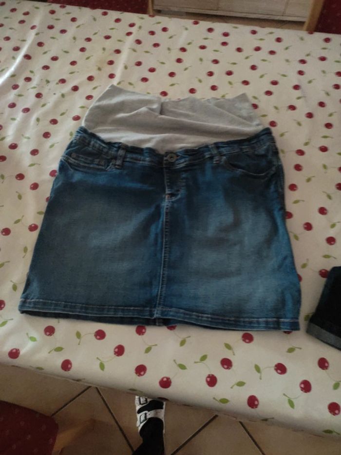 Jupe jeans maternité t40
