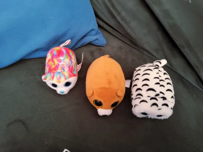 Lot de peluches TY yeux brillants - photo numéro 3