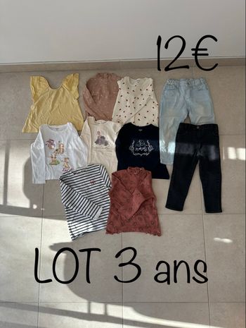 Lot 3 ans fille