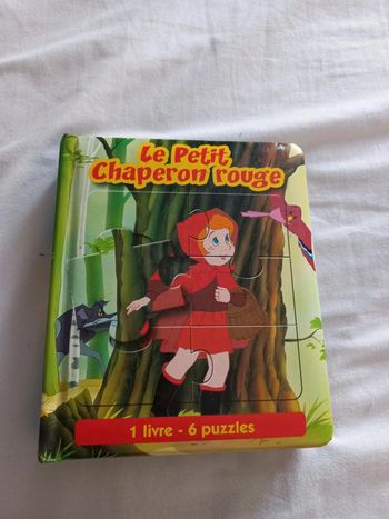 Livre 6 puzzle complet le petit chaperon rouge