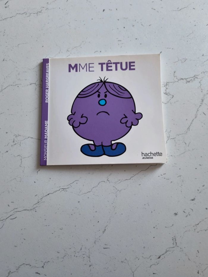 Mini livre Mme Têtue