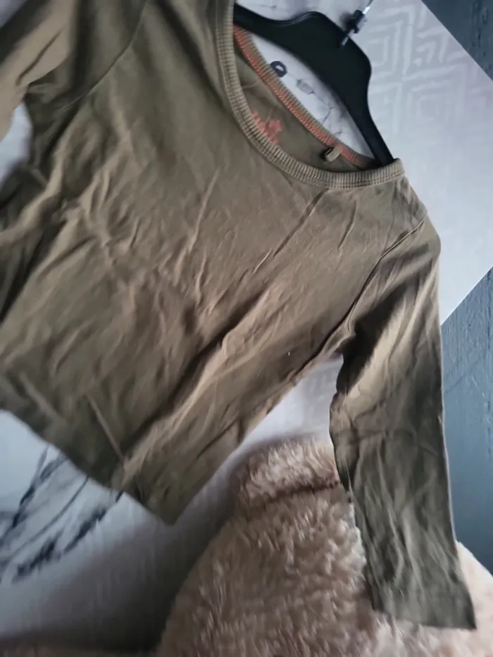 T shirt kaki - photo numéro 3