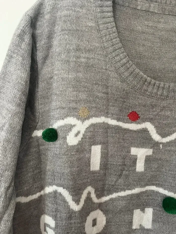 Pull de noel - Taille L - photo numéro 3