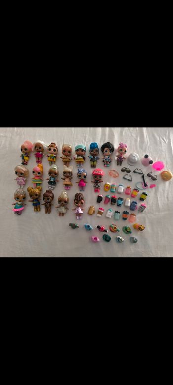 Lot poupées lol surprise 