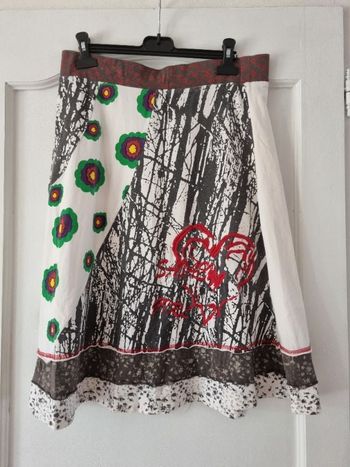 Jupe mi-longue été