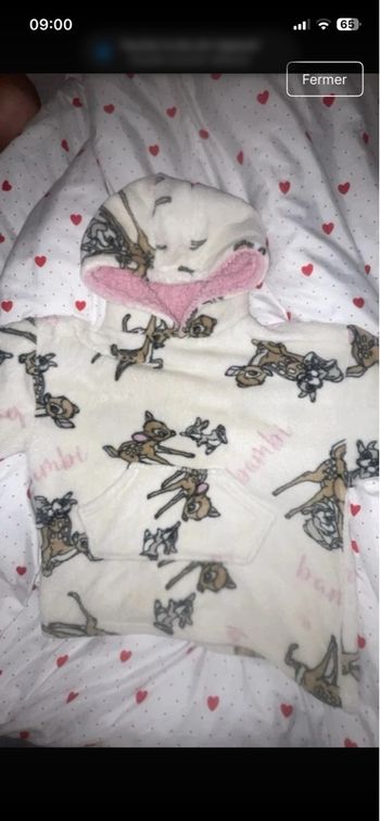 Pull plaid fille 