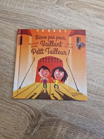 Livre même pas peur vaillant petit tailleur