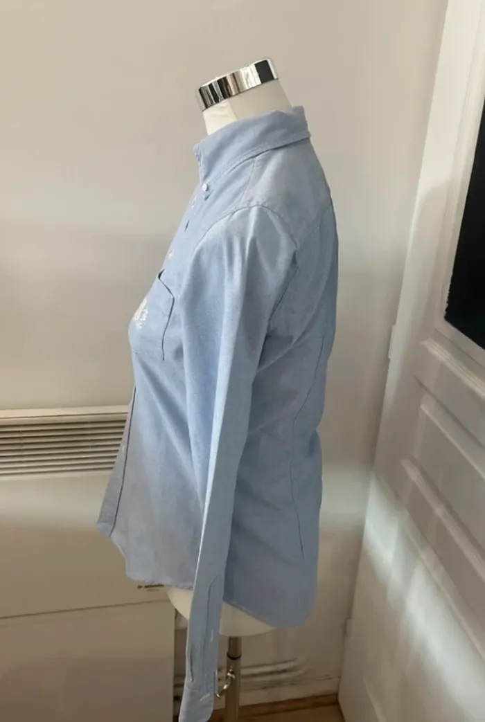 Ralph Lauren chemise femme bleue taille 6/34 - photo numéro 2