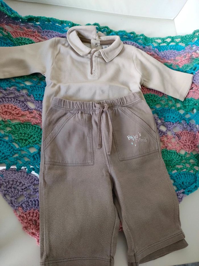 Lot 5 ensembles garçon, 0-3 mois - photo numéro 4