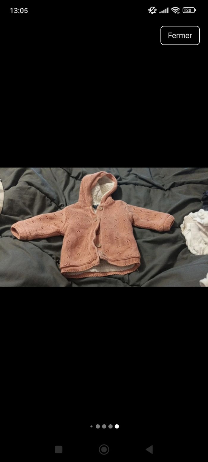 Lot gilet bébé fille - photo numéro 3