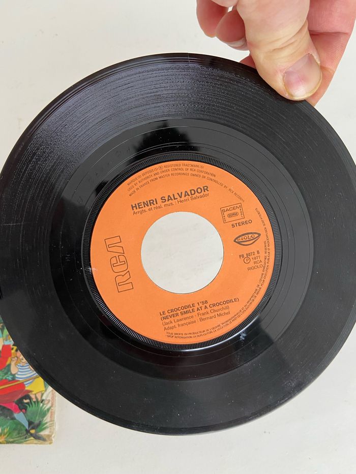 Disque 45 tours Disney peter pan - photo numéro 6