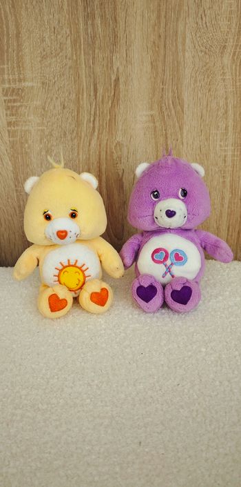 Lot 2 peluches Bisounours