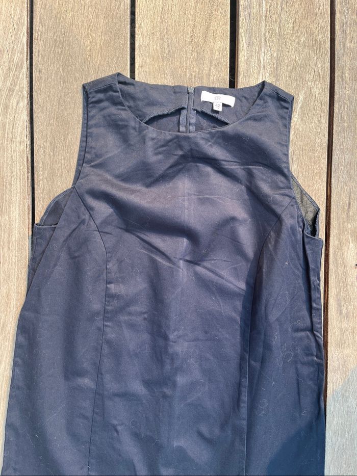Robe droite bleue marine neuve taille 42 La Redoute - photo numéro 2