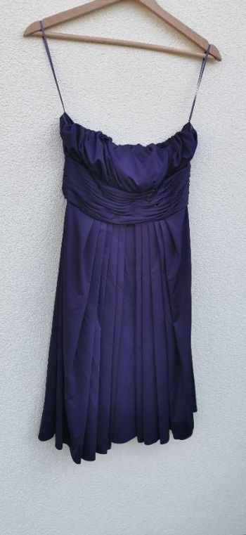 Robe bustier plissée