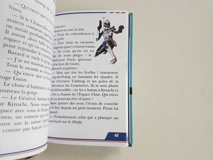Livre Star Wars The Clone Wars Le Traître La Bibliothèque Verte 11 - photo numéro 3
