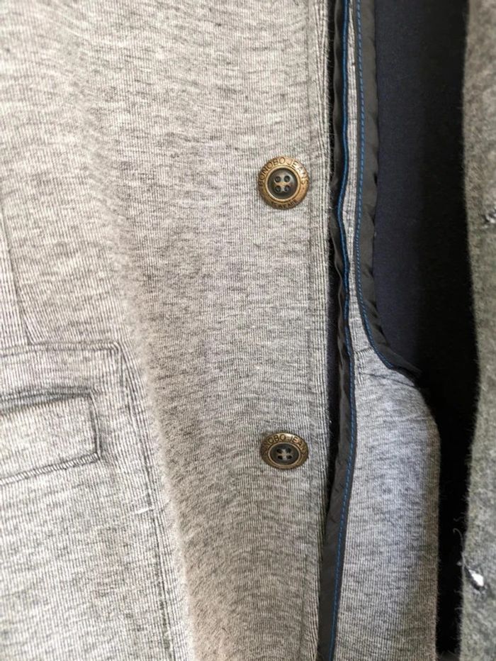 Veste/Blazer homme tailleur grise Bonobo - photo numéro 4