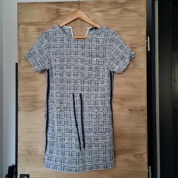 Robe jacquard bleu Maje 💙