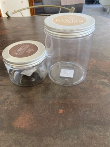 Lot de 2 bocaux