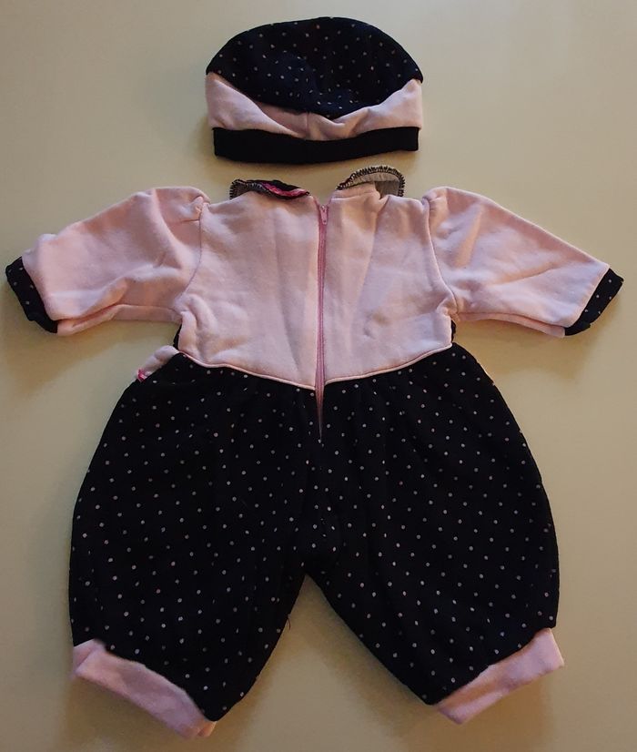 Combinaison et son bonnet 6 mois - photo numéro 3