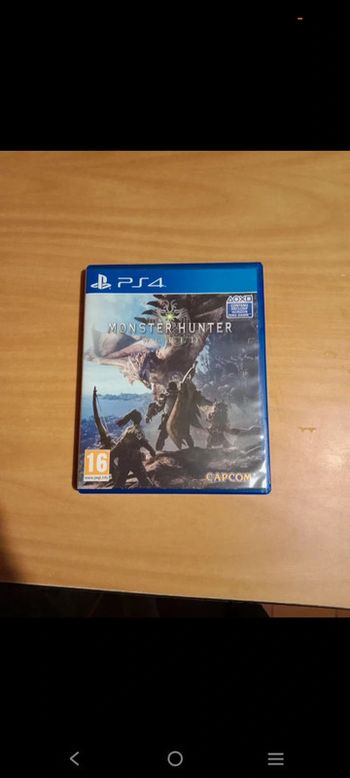 Jeux PS4 Monster Hunter World