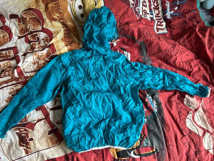 Pull kway poche kangourou quechua 6 ans bleu - photo numéro 5