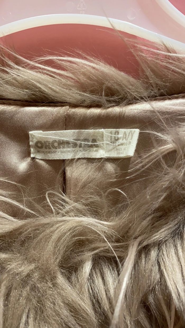 Manteau en fausse fourrure10 ans - photo numéro 5