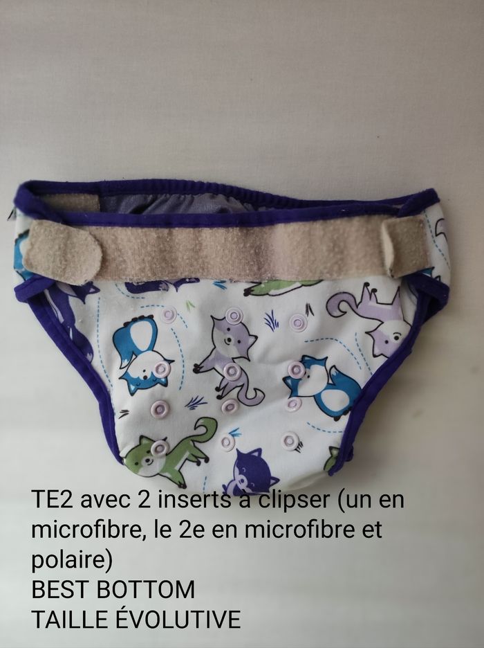 Kit découverte couches lavables (différents systèmes + inserts) - photo numéro 5