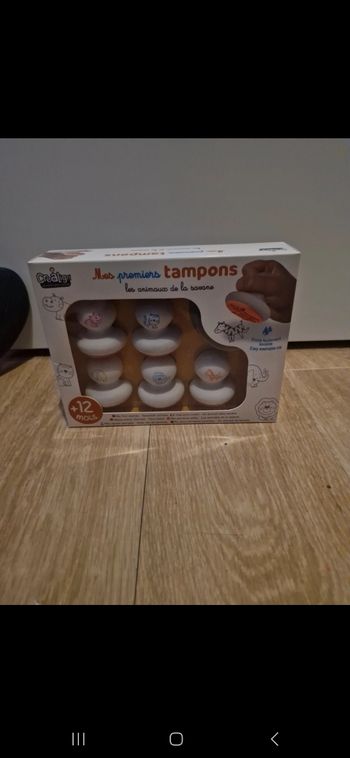 Mes premiers tampons