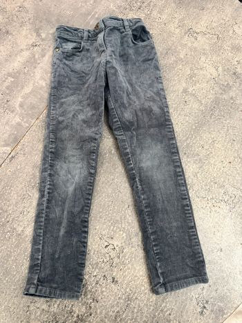 Pantalon style velour