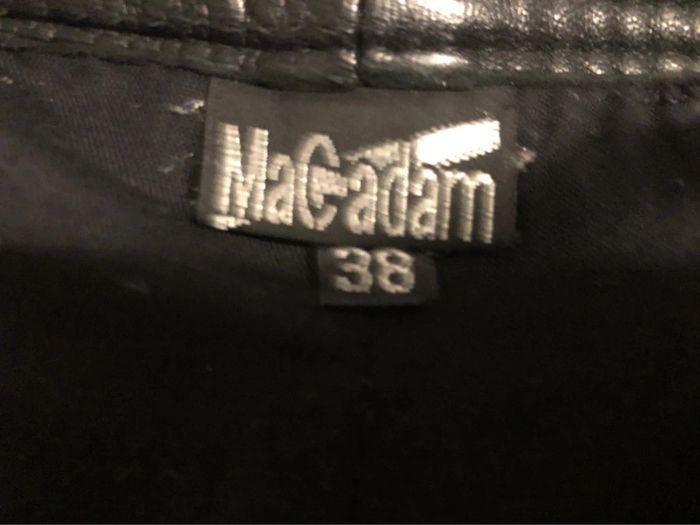 BB-Pantalon moto en cuir « mac adam » T36 porté 1h - photo numéro 4