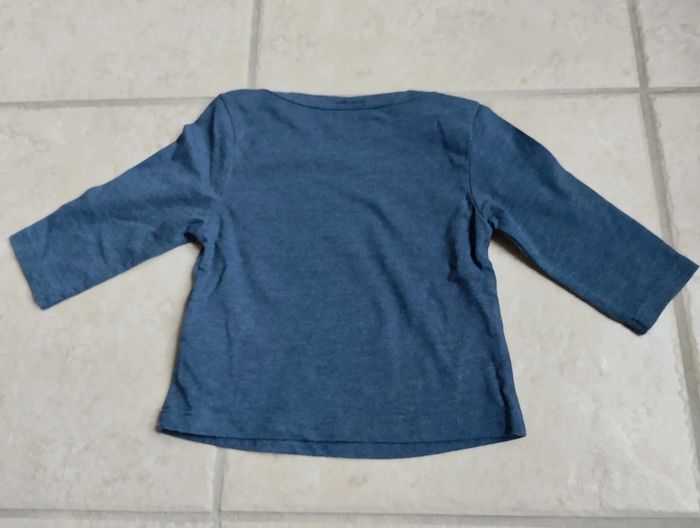 T-shirt manches longues 3 mois - photo numéro 2